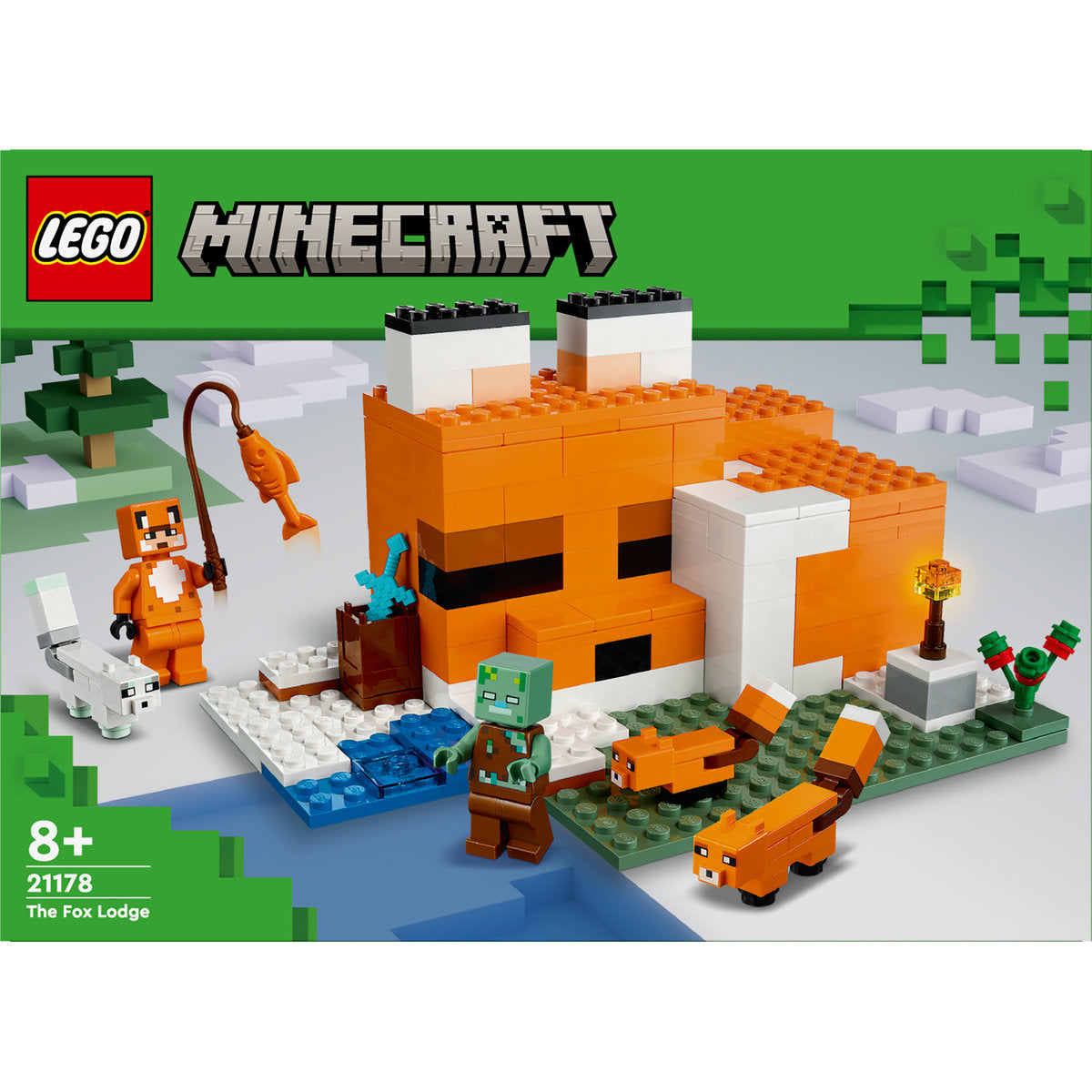 LEGO Minecraft The Fox Lodge 21178