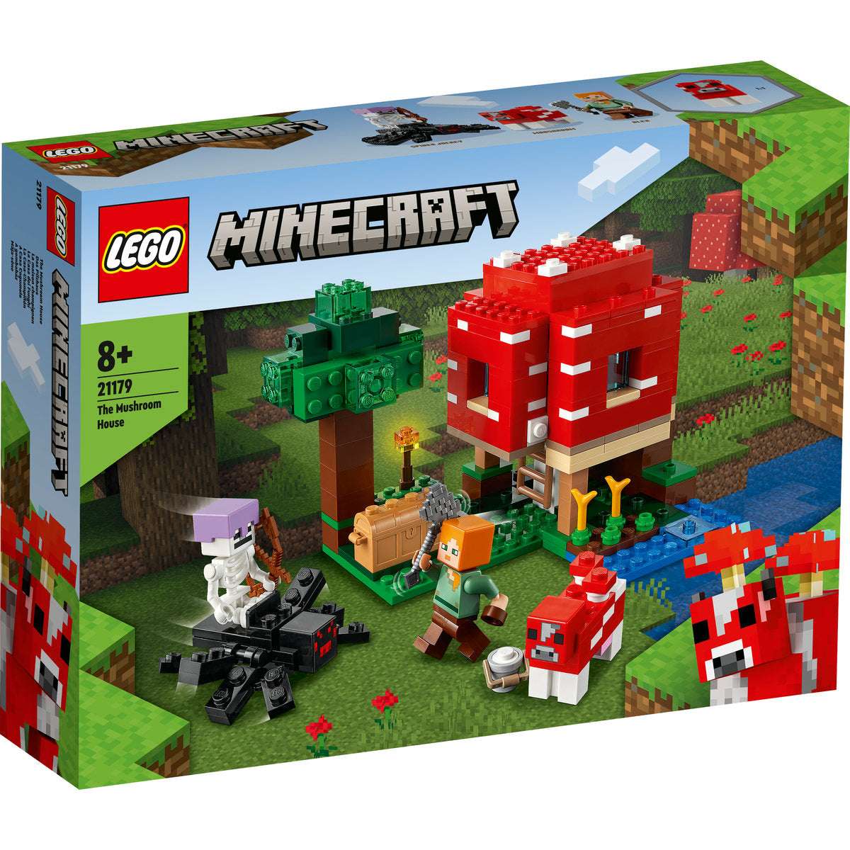 LEGO Minecraft The Mushroom House 21179