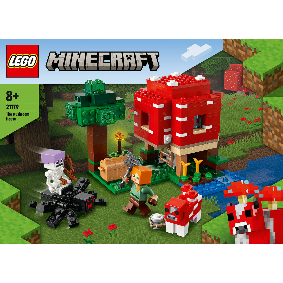 LEGO Minecraft The Mushroom House 21179