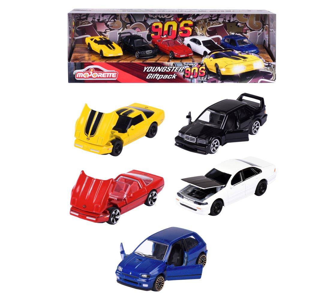 Majorette 90s Vintage Die Cast Vehicle Gift Pack