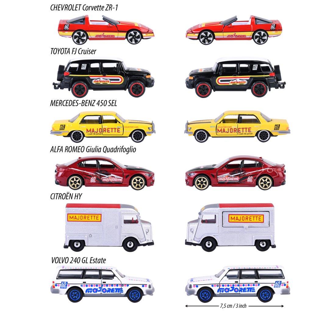 Majorette Anniversary Edition Premium Die Cast Vehicle Assortment