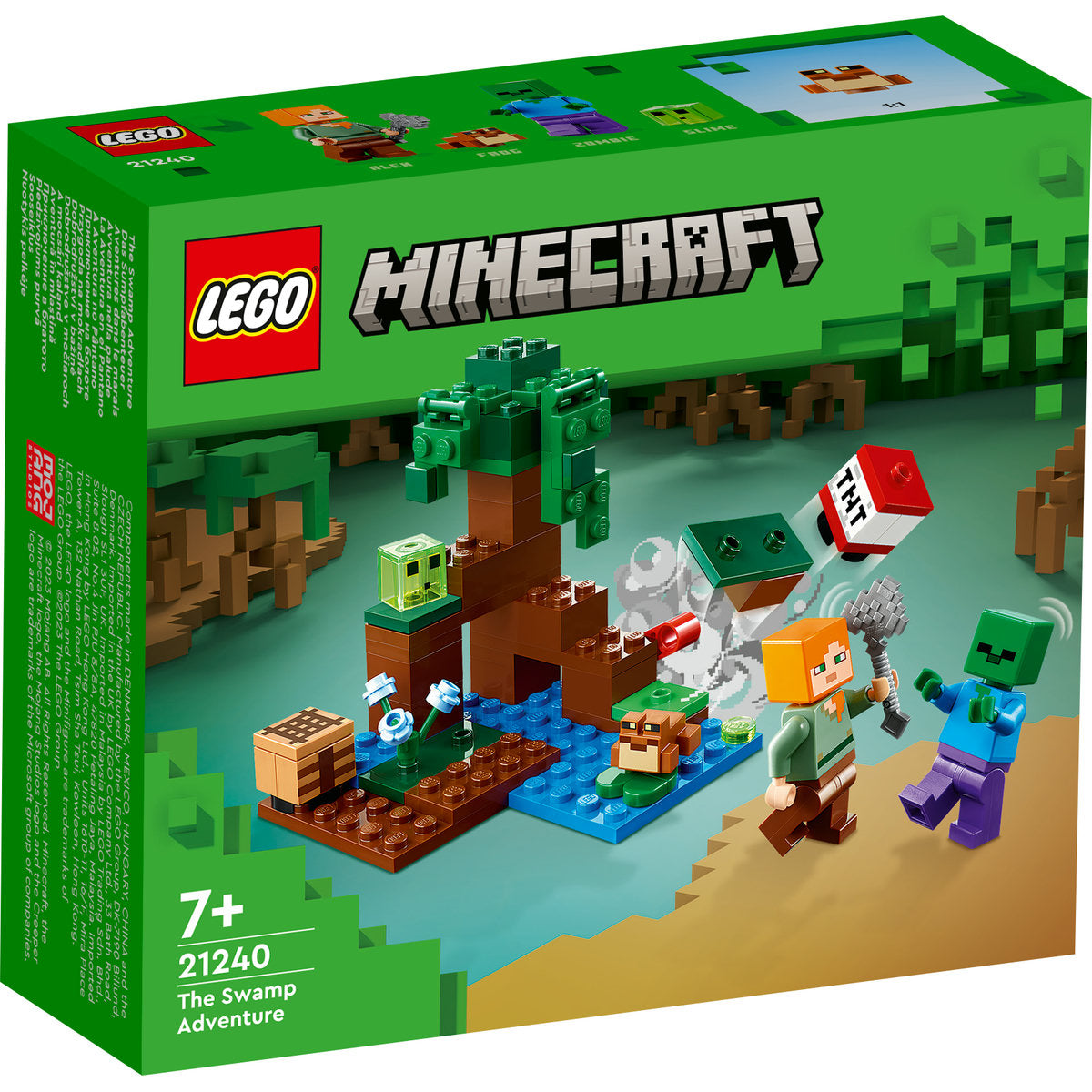 LEGO Minecraft The Swamp Adventure Biome Set 21240