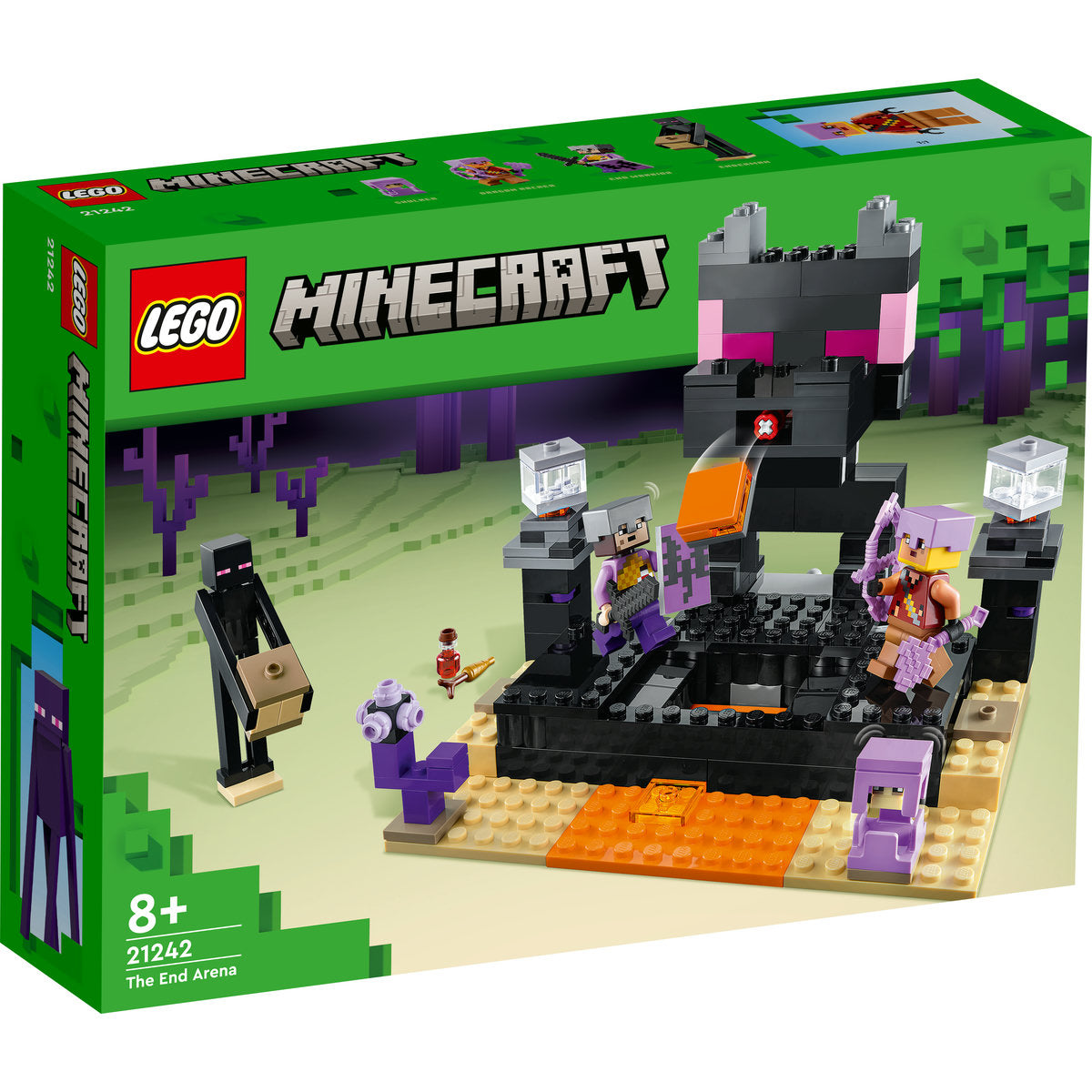 LEGO Minecraft The End Arena Battle Playset 21242