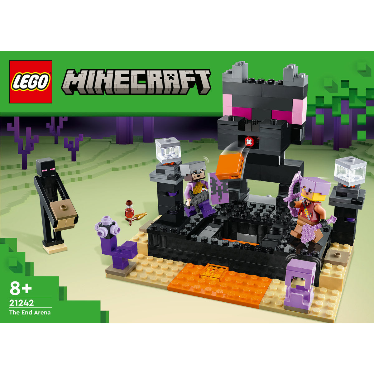 LEGO Minecraft The End Arena Battle Playset 21242
