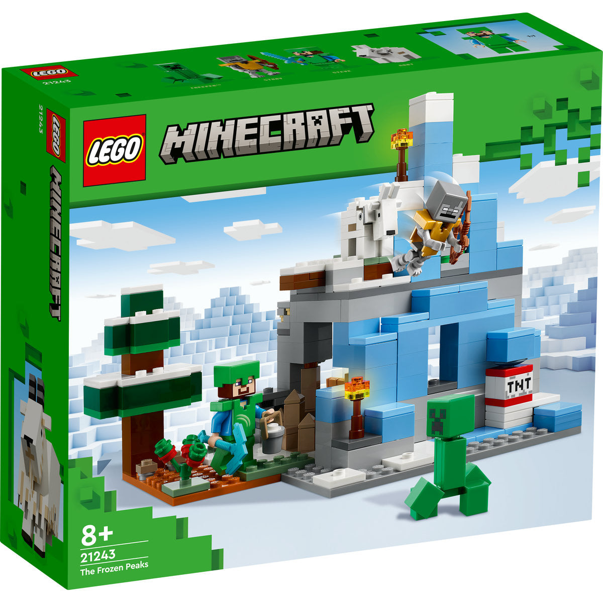 LEGO Minecraft The Frozen Peaks Toy Set 21243