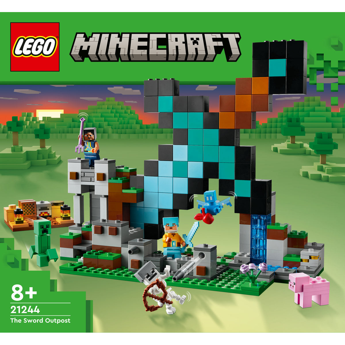 LEGO Minecraft The Sword Outpost Building Toy 21244