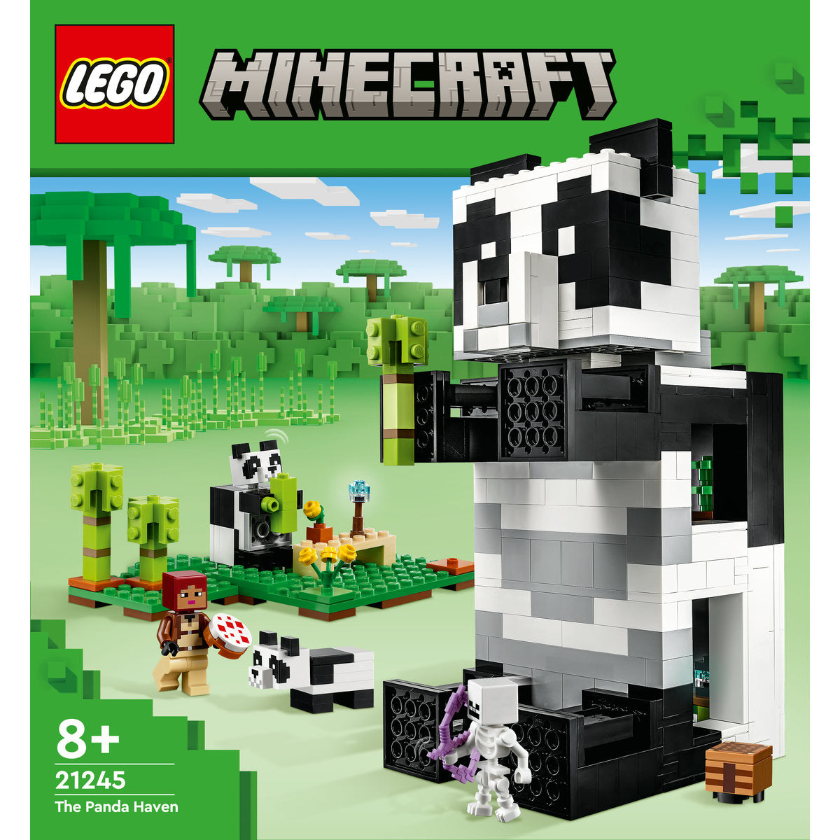 LEGO Minecraft The Panda Haven House Set 21245