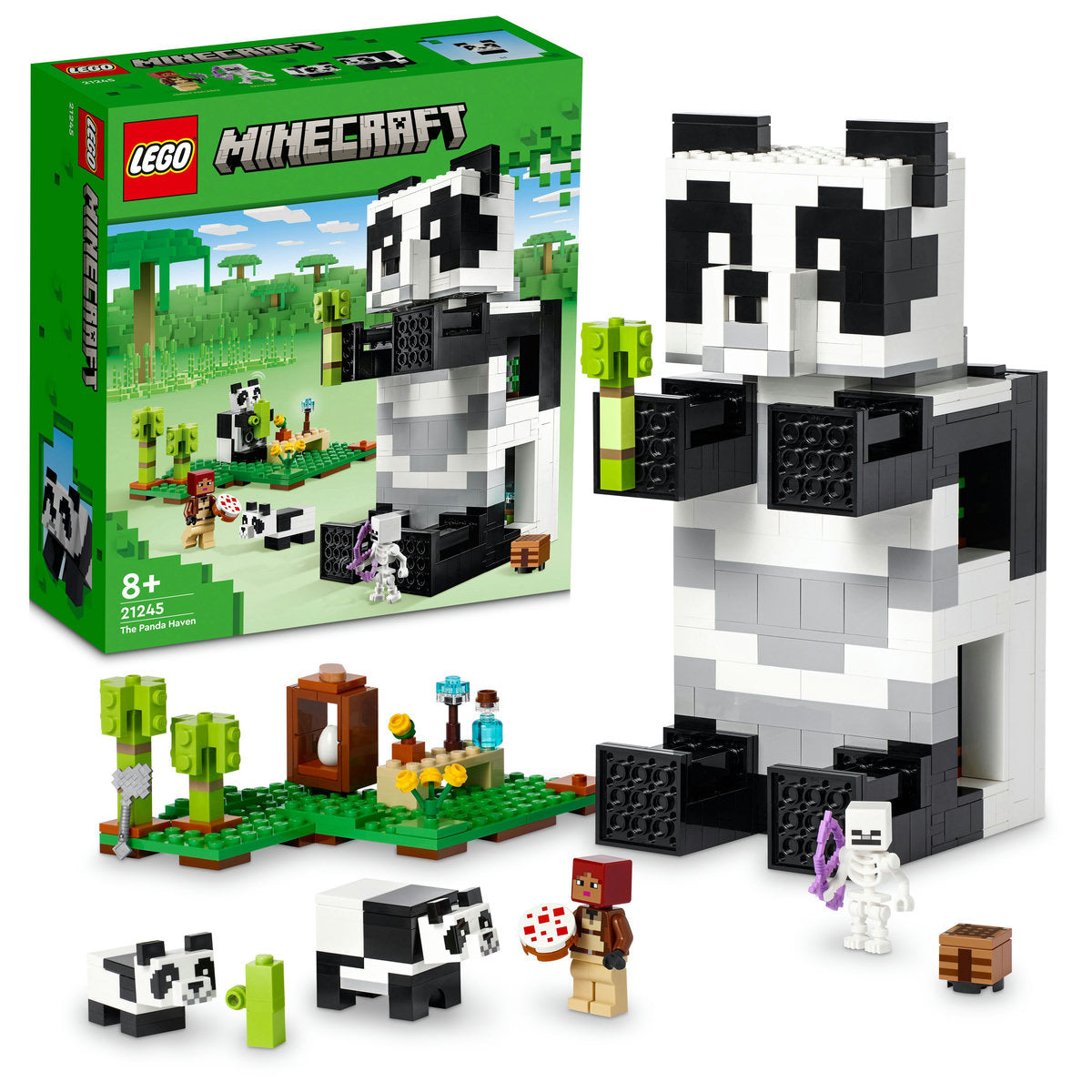 LEGO Minecraft The Panda Haven House Set 21245