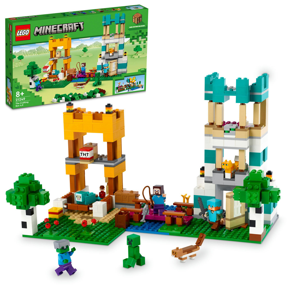 LEGO Minecraft The Crafting Box 4.0 2in1 Set 21249