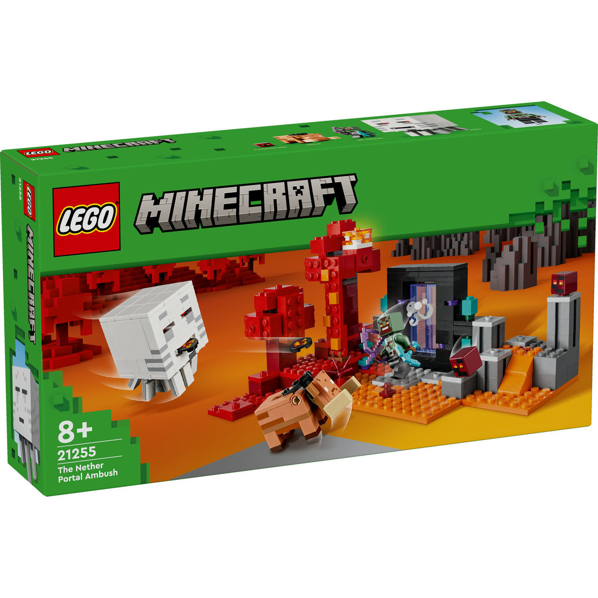 LEGO Minecraft The Nether Portal Ambush Toy 21255 - Moons Toystore
