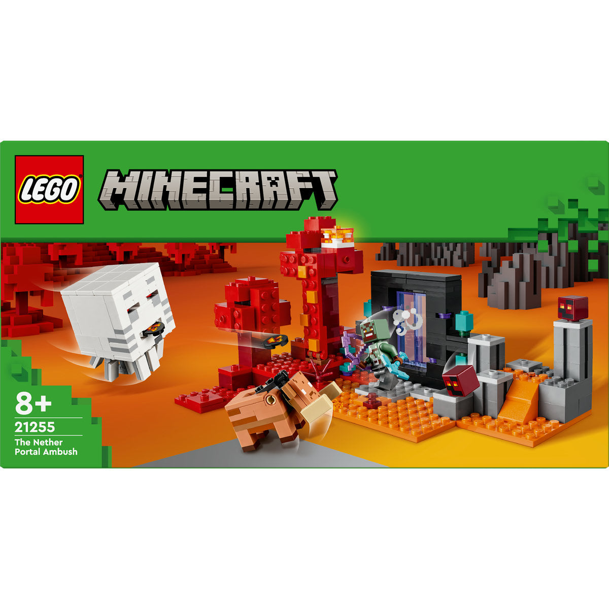 LEGO Minecraft The Nether Portal Ambush Toy 21255 - Moons Toystore