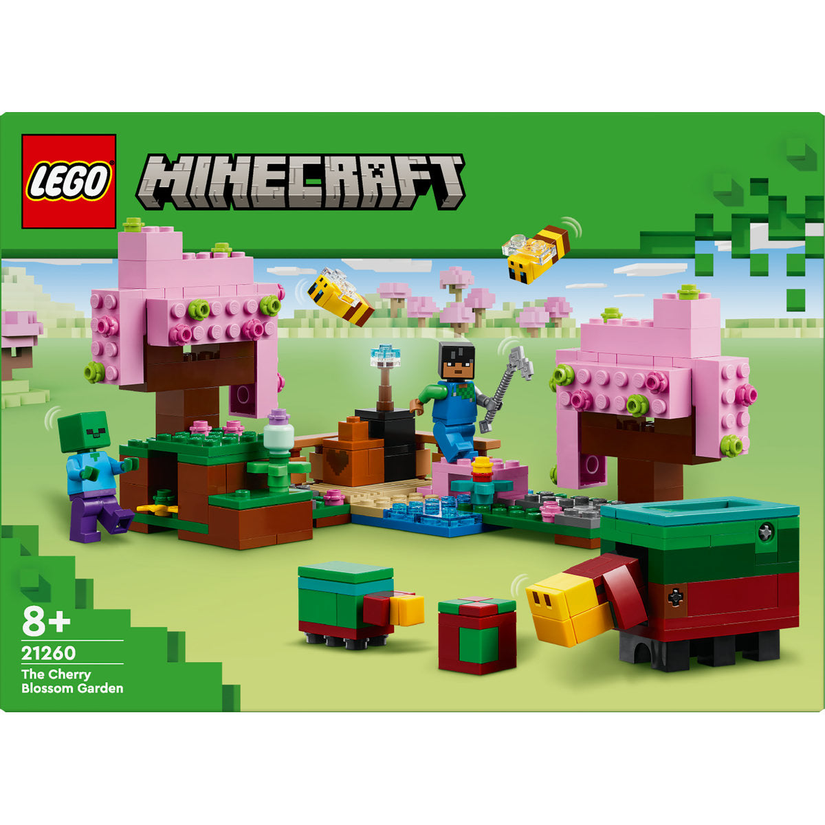 LEGO Minecraft The Cherry Blossom Garden Toy 21260