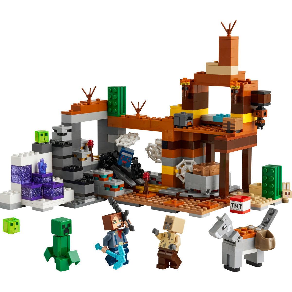 LEGO Minecraft The Badlands Mineshaft Toy Set 21263
