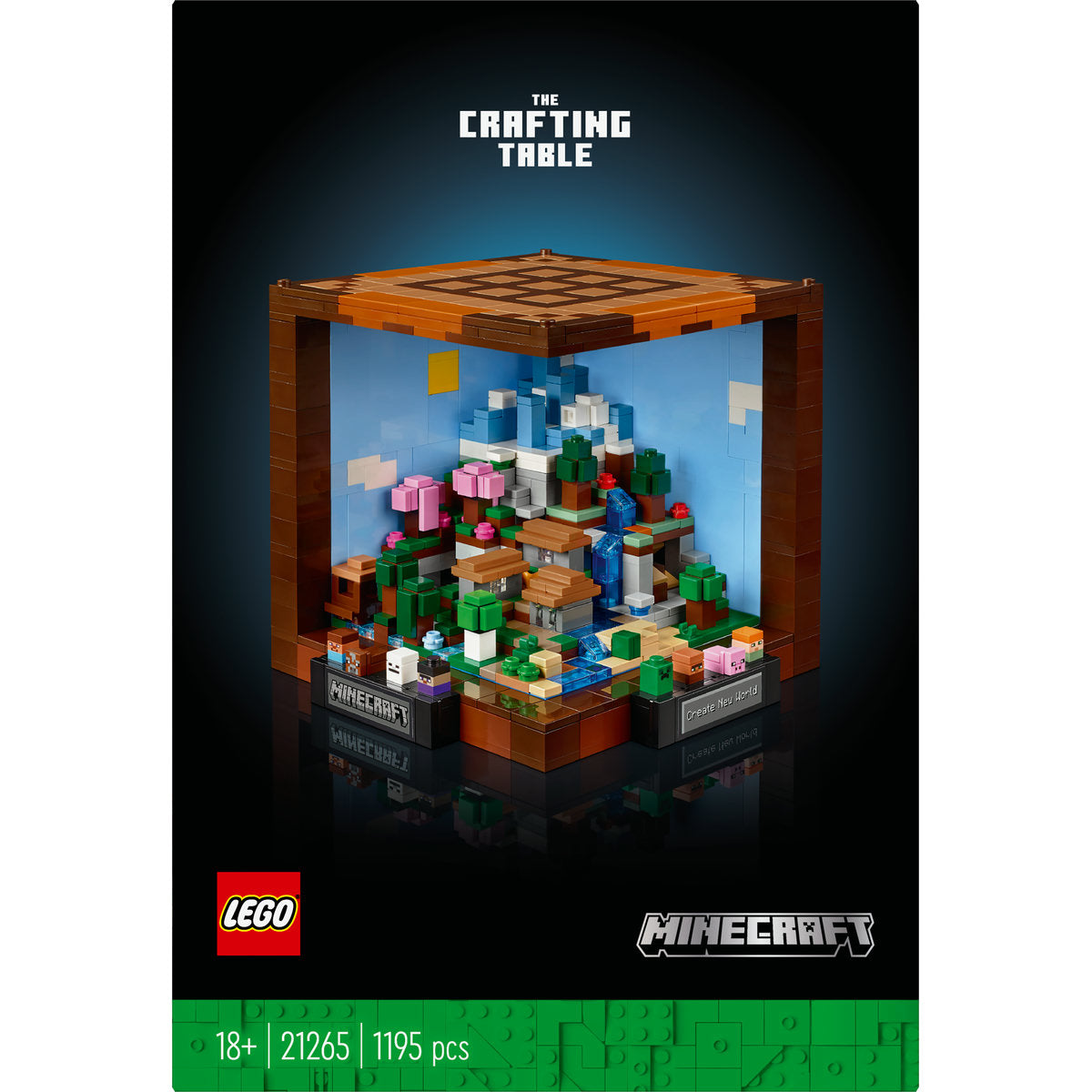 LEGO Minecraft The Crafting Table for Adults 21265 - Moons Toystore
