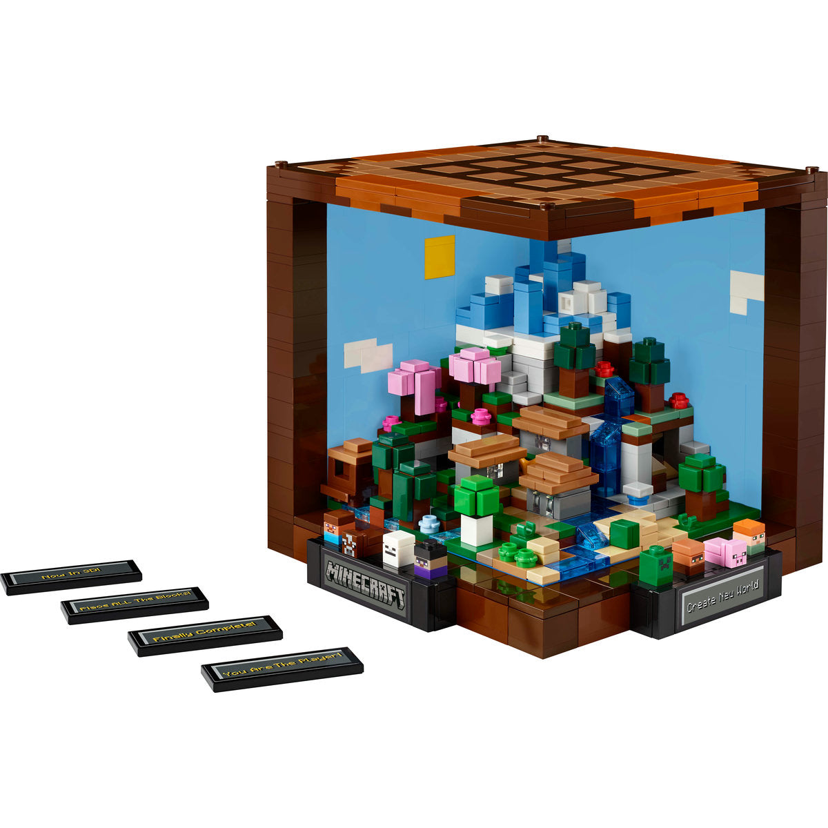 LEGO Minecraft The Crafting Table for Adults 21265 - Moons Toystore