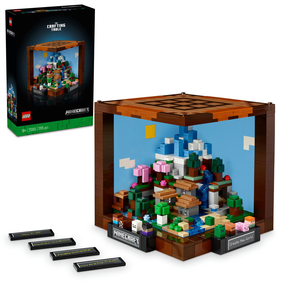 LEGO Minecraft The Crafting Table for Adults 21265 - Moons Toystore