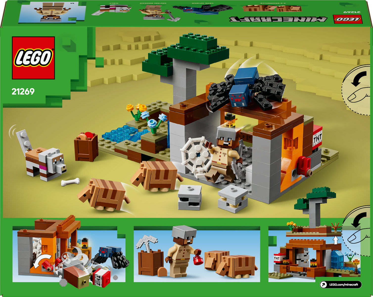 LEGO Minecraft The Armadillo Mine Expedition 21269