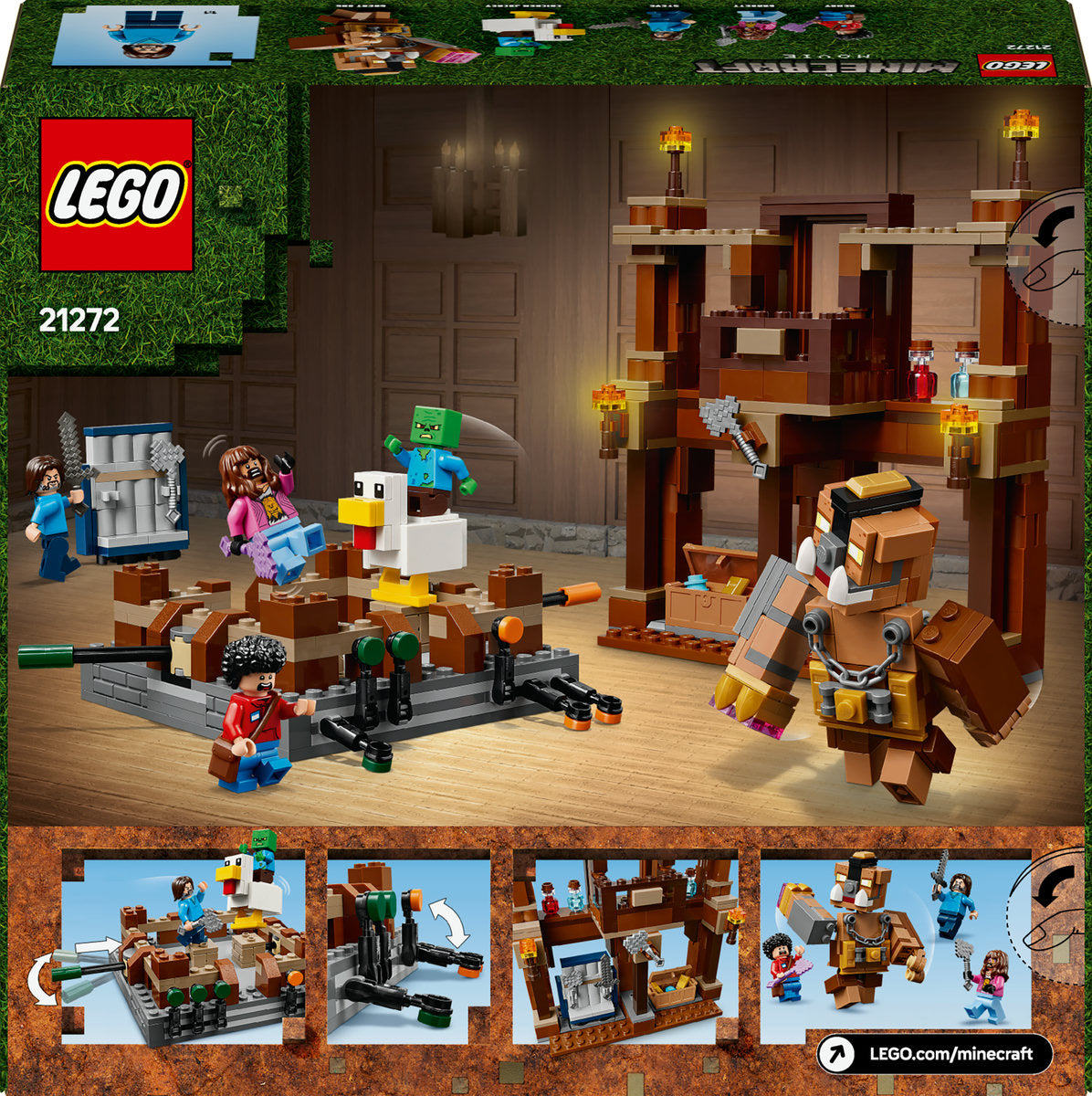 LEGO Minecraft Woodland Mansion Fighting Ring 21272