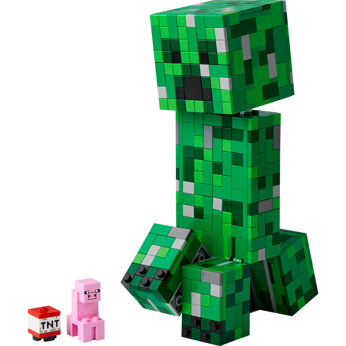 LEGO Minecraft The Creeper Gamer Decor and Action Figure Building Toy 21276