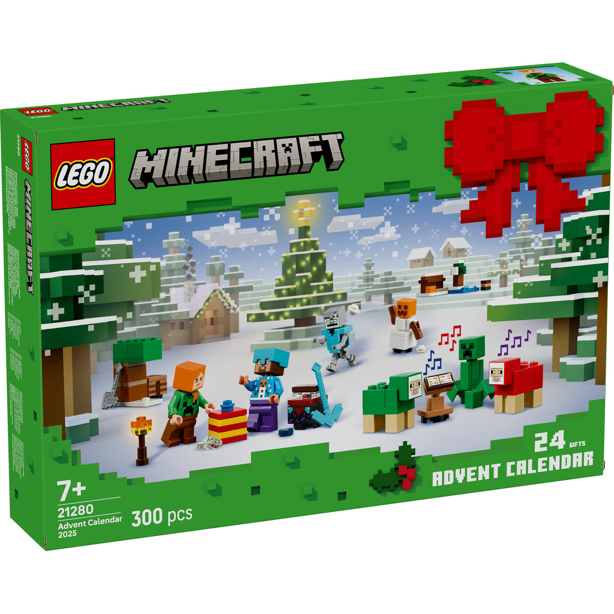 LEGO Minecraft Advent Calendar 2025 Toy 21280