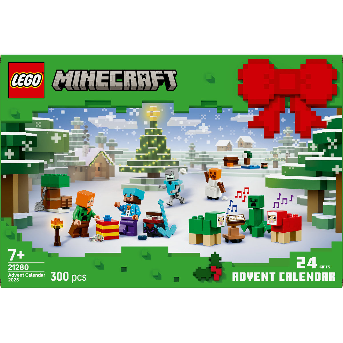 LEGO Minecraft Advent Calendar 2025 Toy 21280