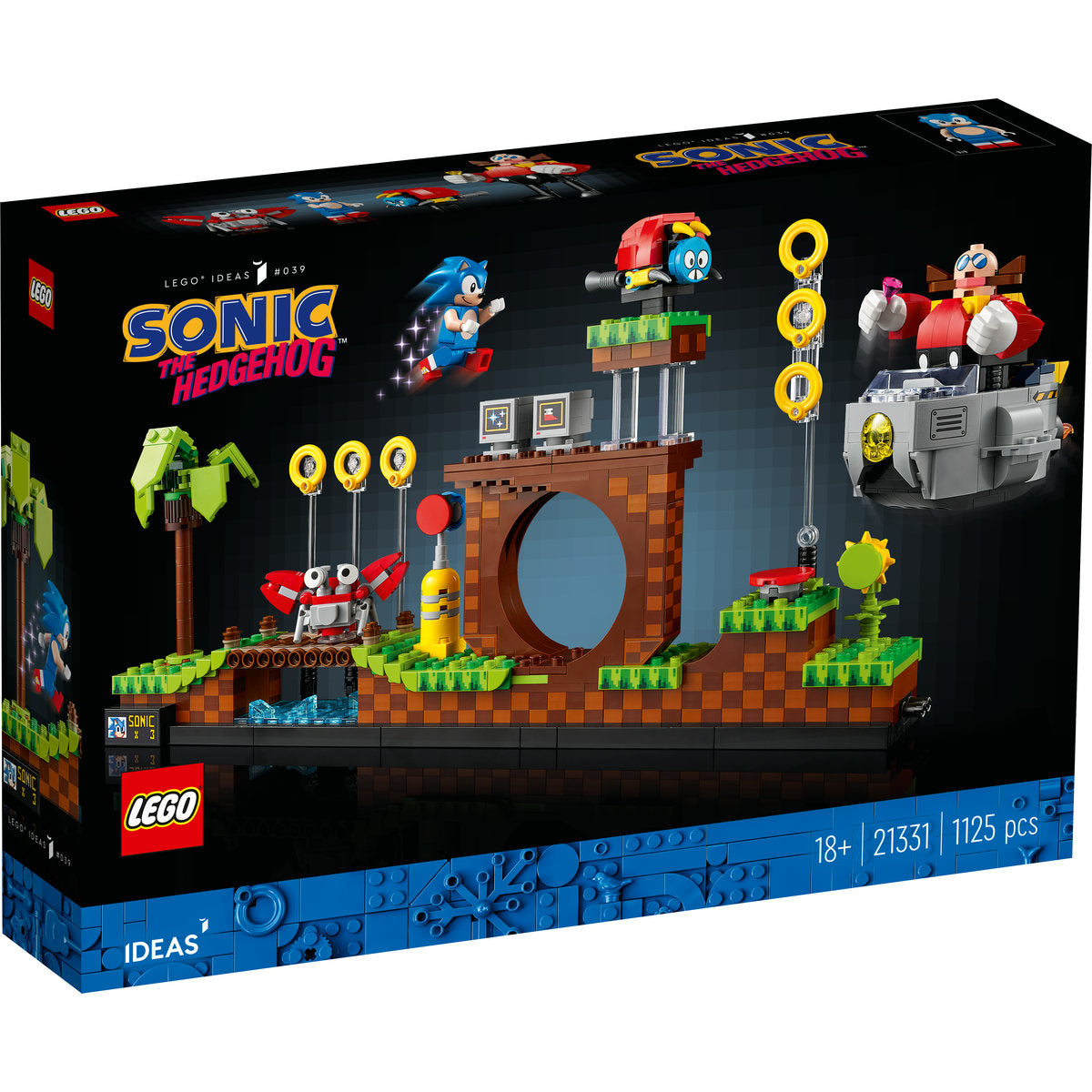 LEGO Ideas Sonic the Hedgehog™ – Green Hill Zone 21331