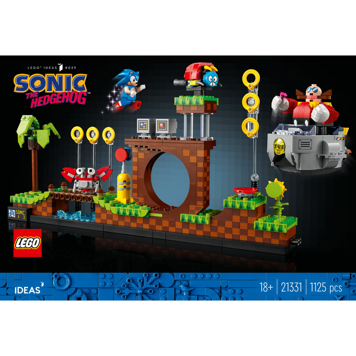 LEGO Ideas Sonic the Hedgehog™ – Green Hill Zone 21331