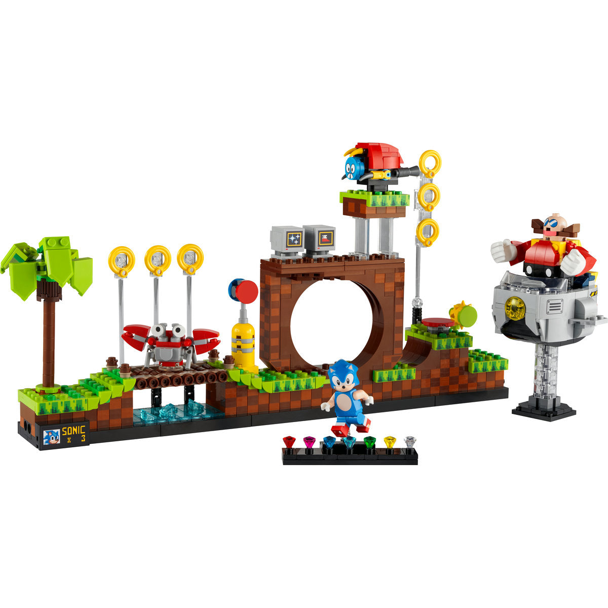 LEGO Ideas Sonic the Hedgehog™ – Green Hill Zone 21331