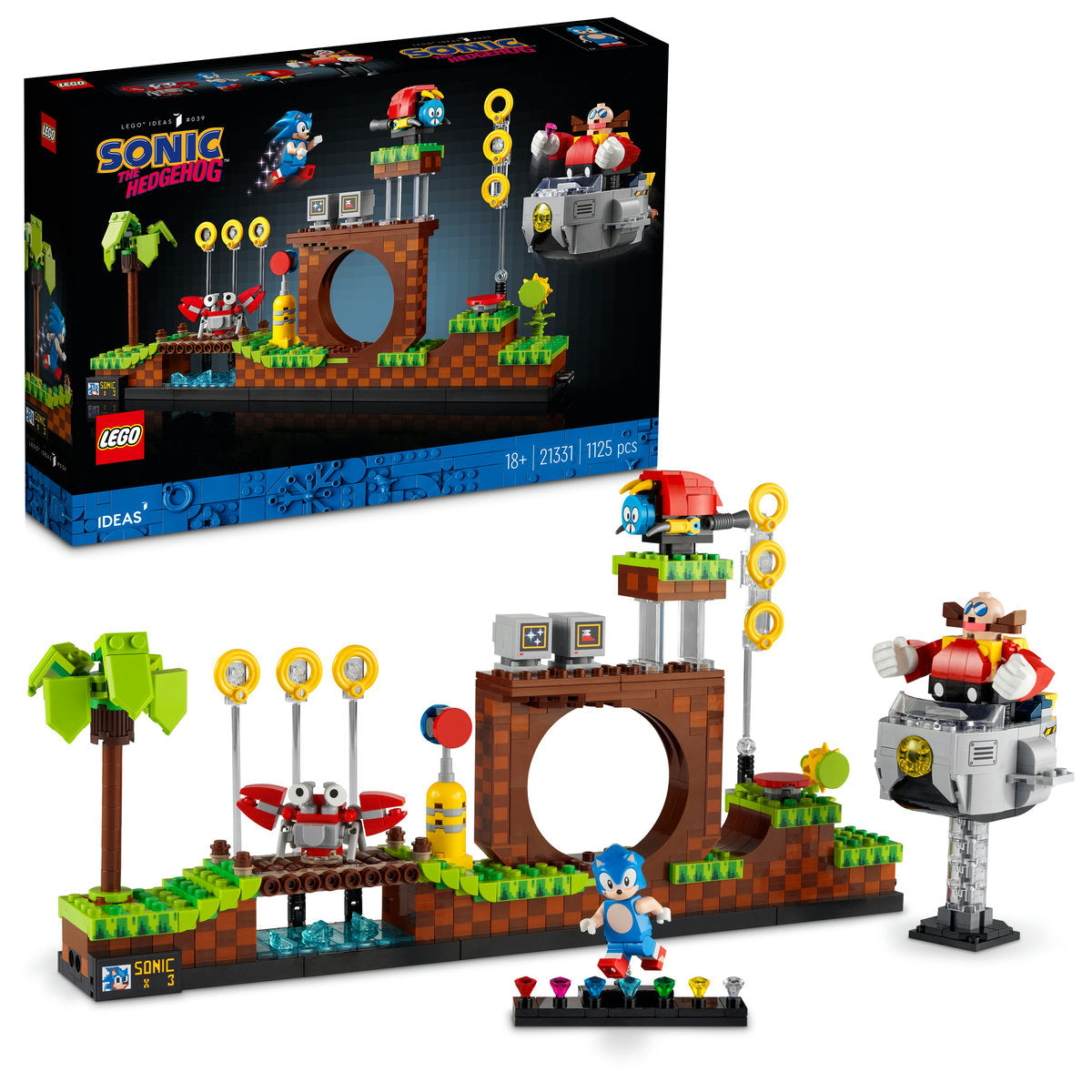 LEGO Ideas Sonic the Hedgehog™ – Green Hill Zone 21331