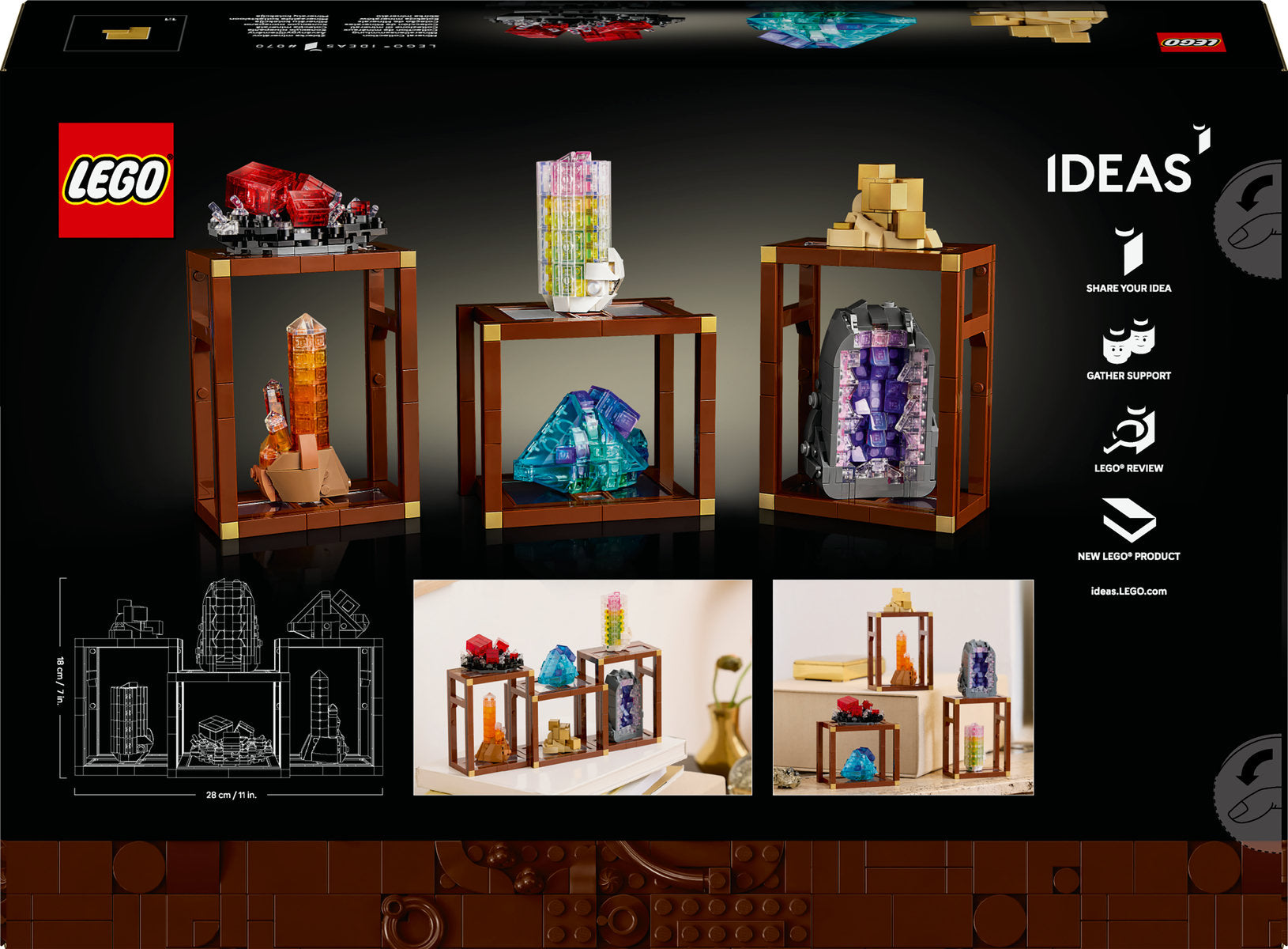 LEGO Ideas Mineral Collection 21362