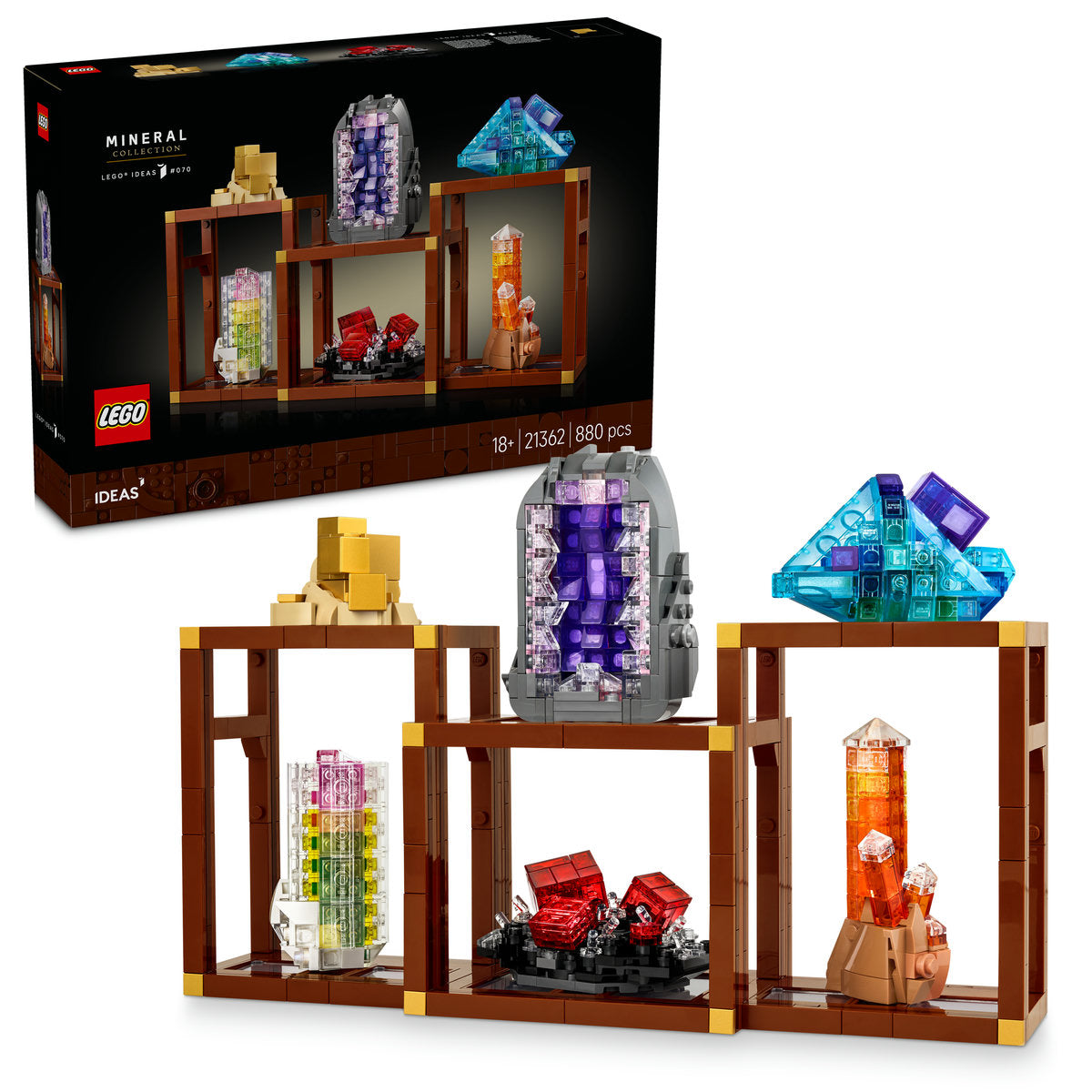 LEGO Ideas Mineral Collection 21362