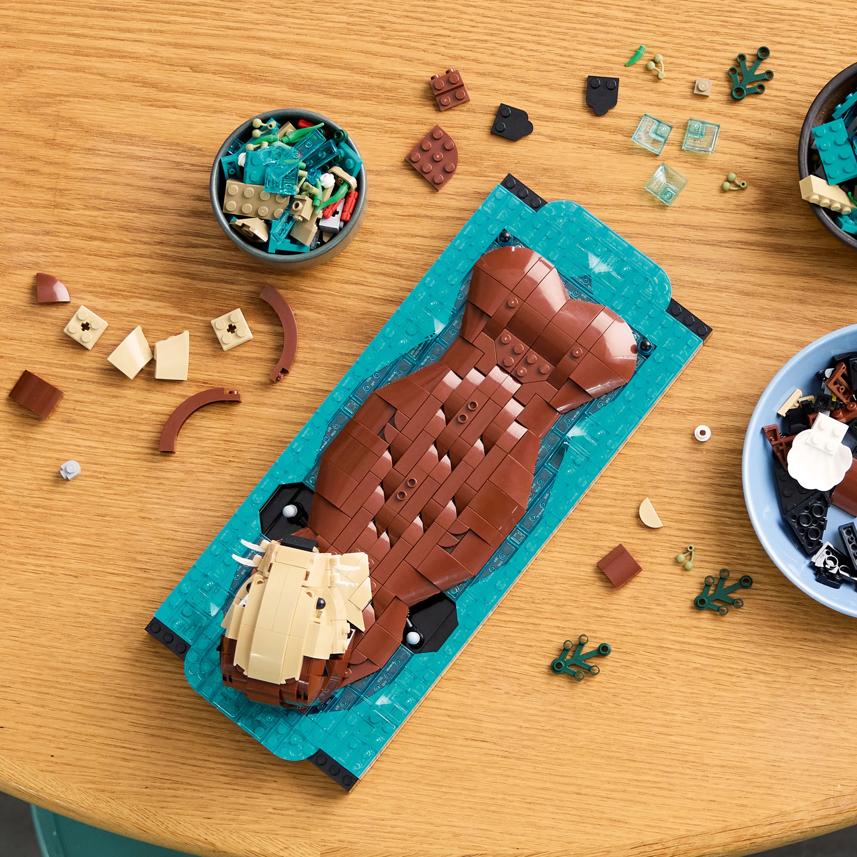 LEGO Ideas Floating Sea Otters Building Set 21366