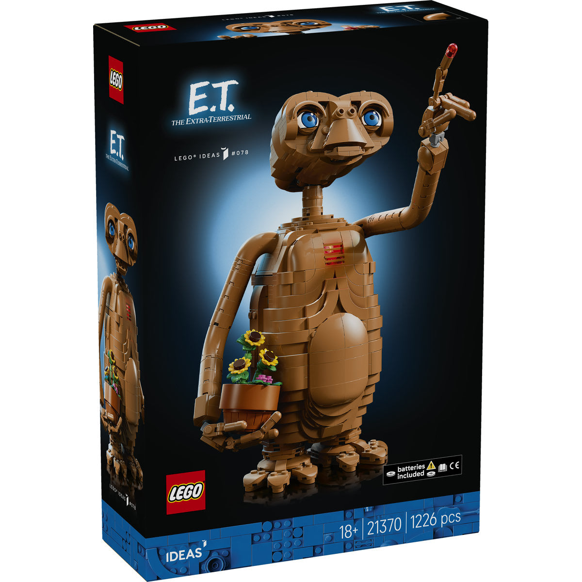 LEGO Ideas E.T. the Extra-Terrestrial Building Set 21370