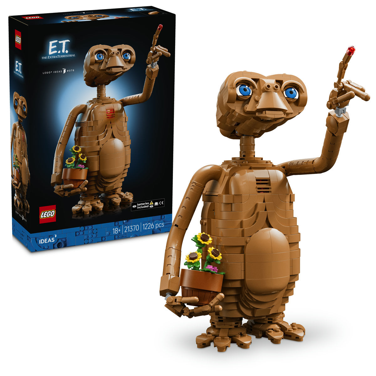 LEGO Ideas E.T. the Extra-Terrestrial Building Set 21370