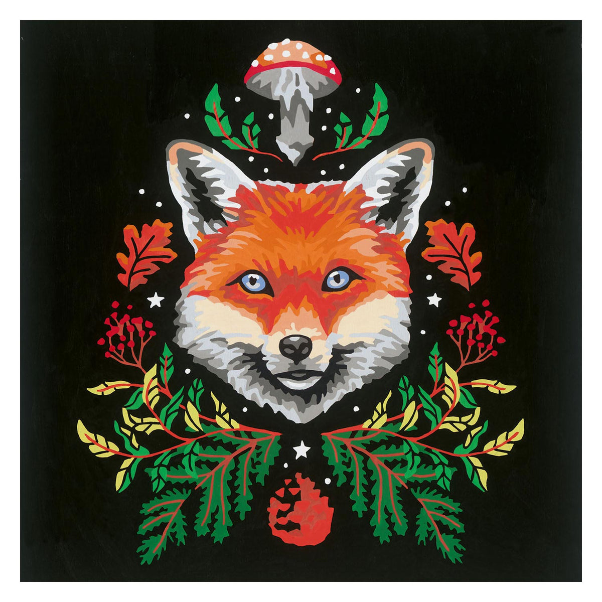 Ravensburger CreArt Pixie Cold Fox Paint by Numbers Set