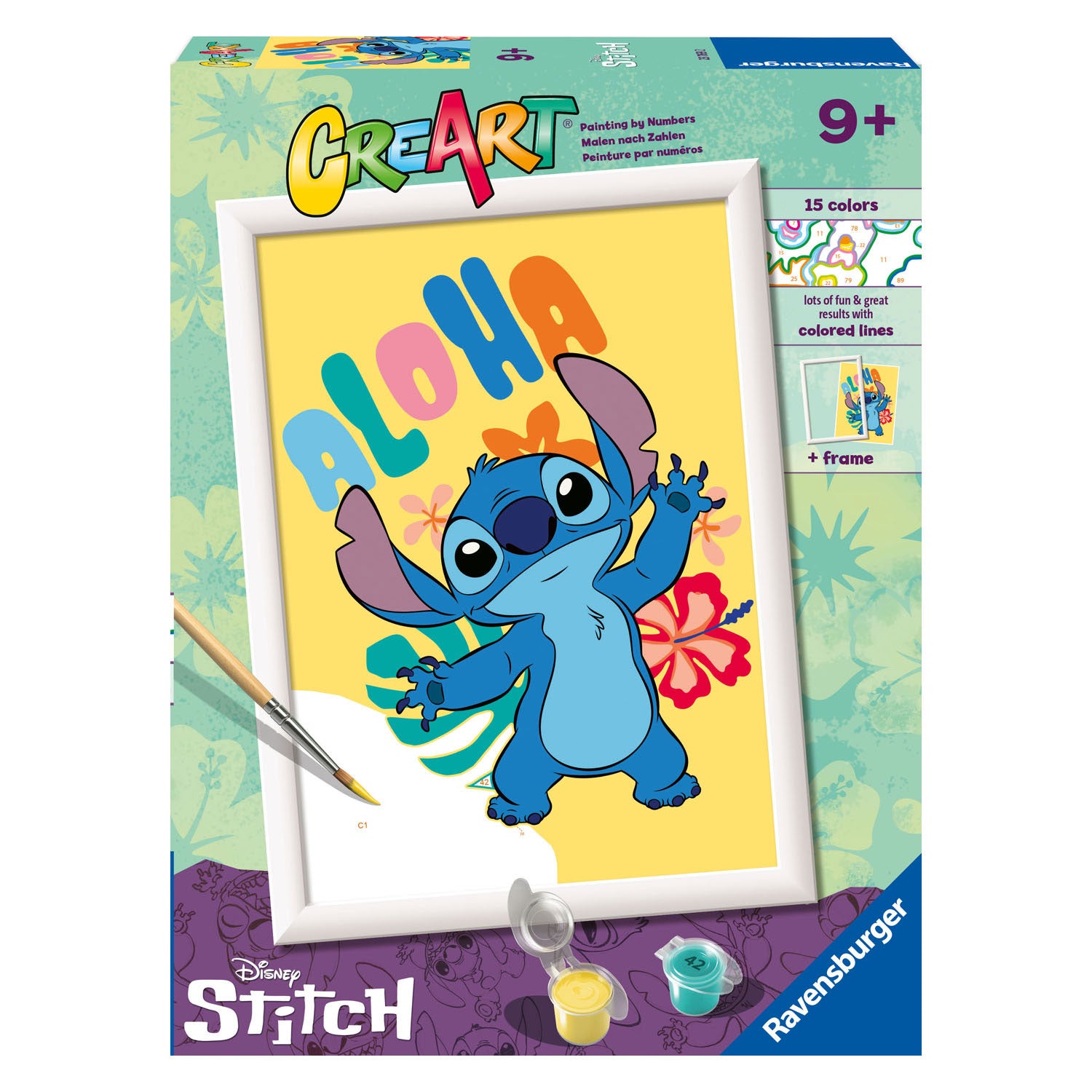 CreArt Paint By Numbers Aloha Stitch