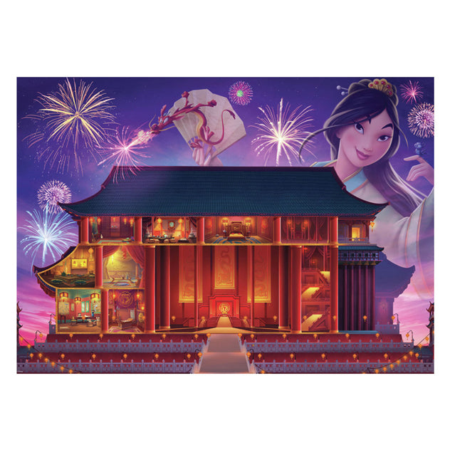 Disney Castles: Mulan 1000pc puzzle