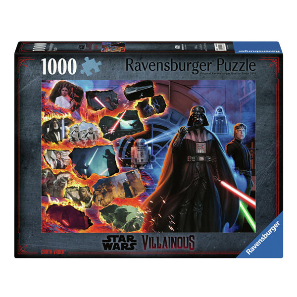 Star Wars Villainous Darth Vader 1000pc puzzle