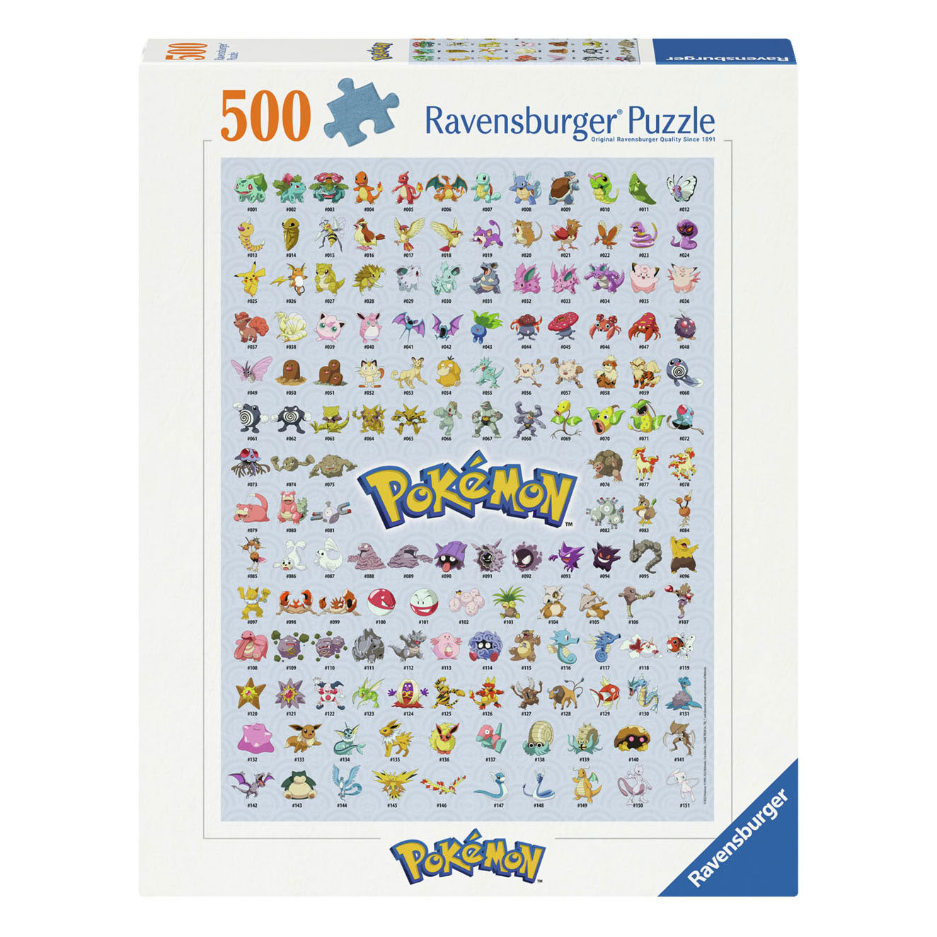Ravensburger Pokemon 500 Piece Jigsaw Puzzle