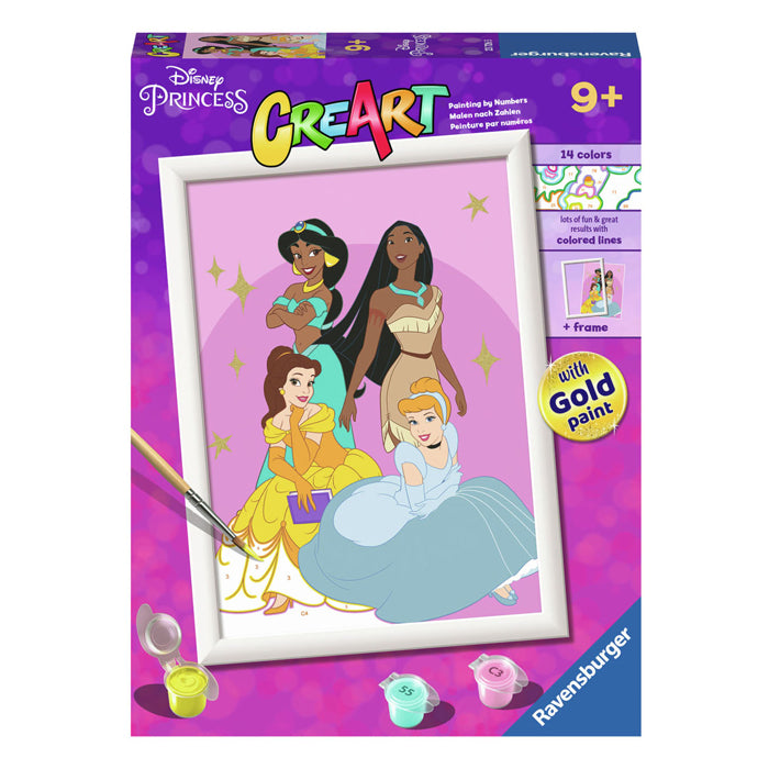 Ravensburger CreArt Paint by Numbers - Disney Princess
