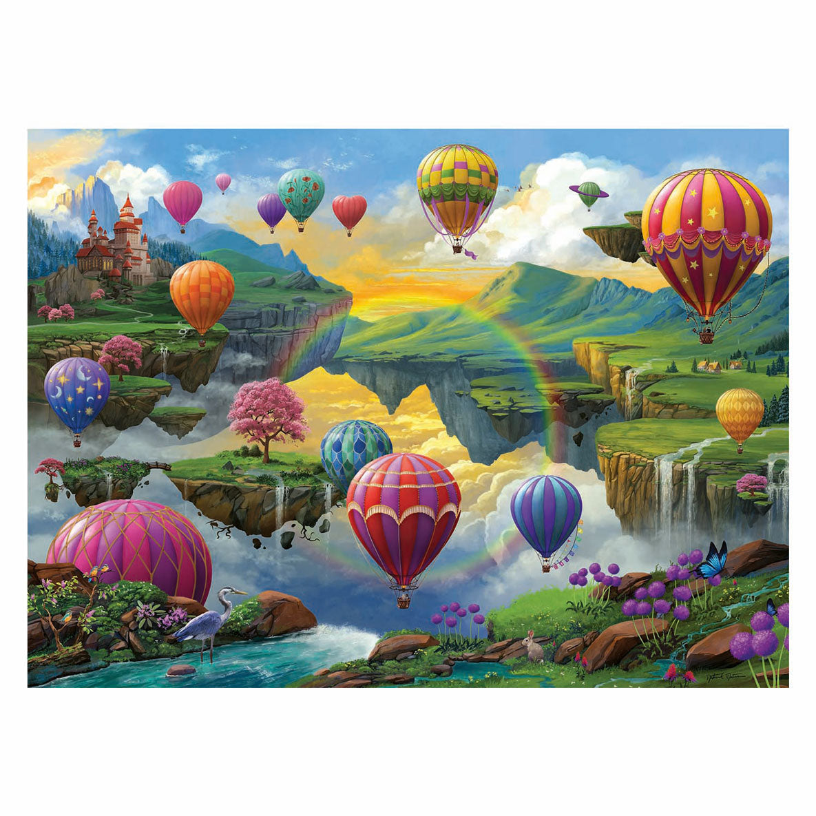 Air Balloon Valley 500pc puzzle