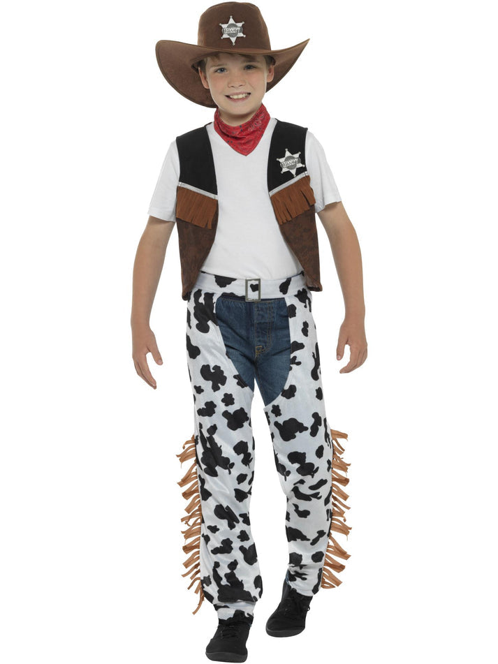 Small Texan Cowboy Brown Costume
