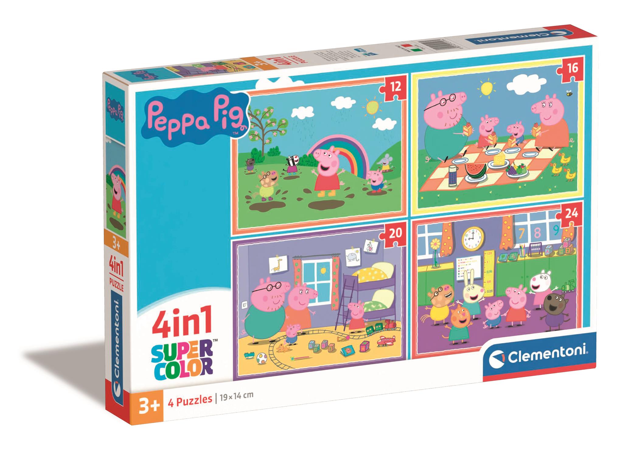 4 In 1 Peppa Pig Puzzle
