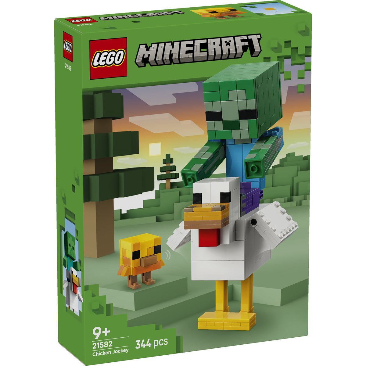 LEGO Minecraft Chicken Jockey Building Set 21582