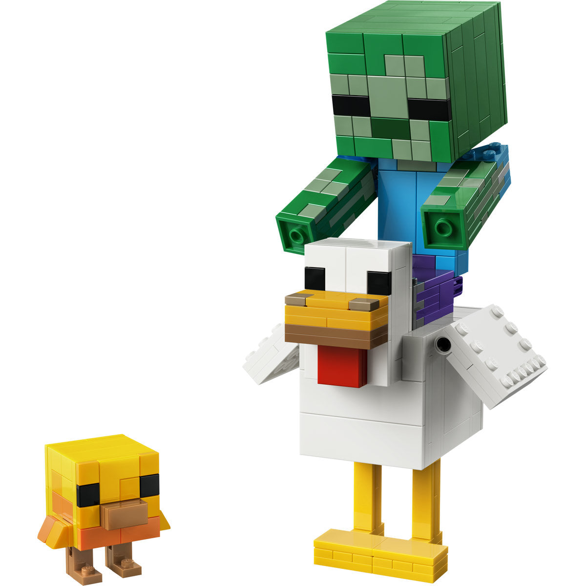 LEGO Minecraft Chicken Jockey Building Set 21582