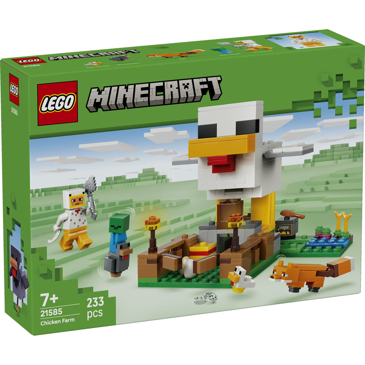 LEGO Minecraft Chicken Farm Gaming Toy 21585