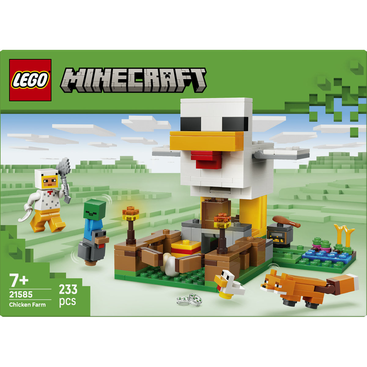 LEGO Minecraft Chicken Farm Gaming Toy 21585