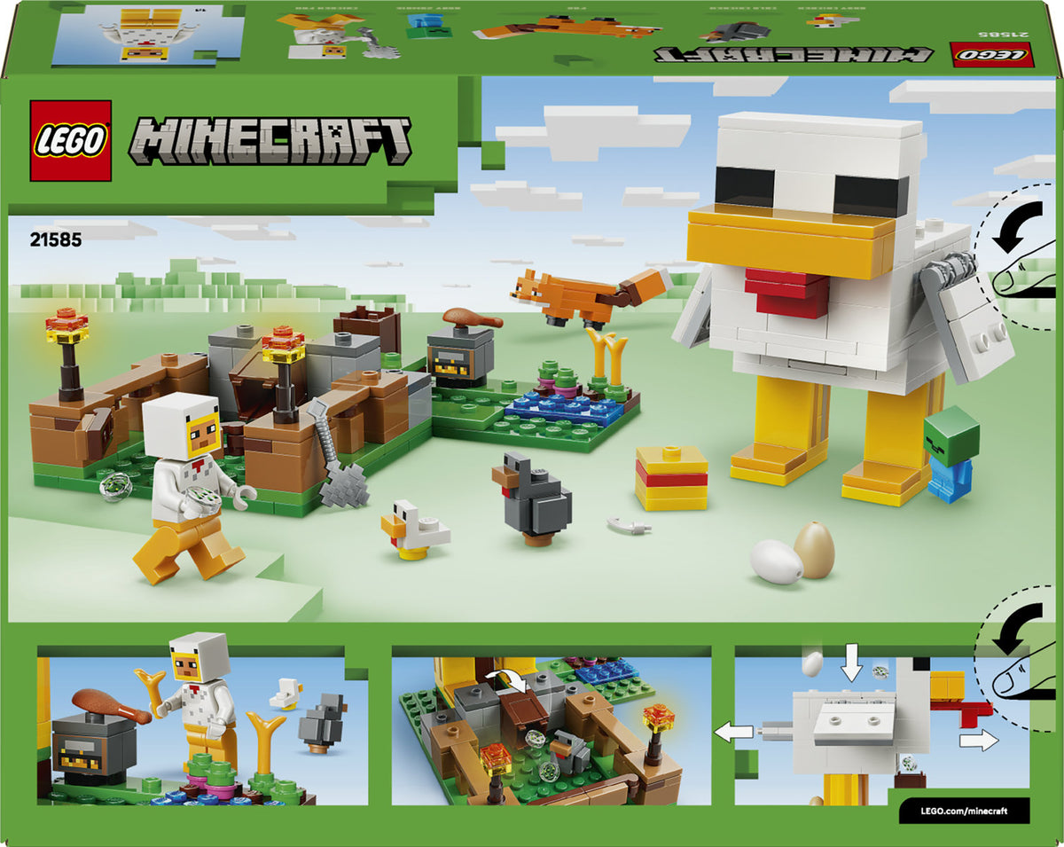 LEGO Minecraft Chicken Farm Gaming Toy 21585