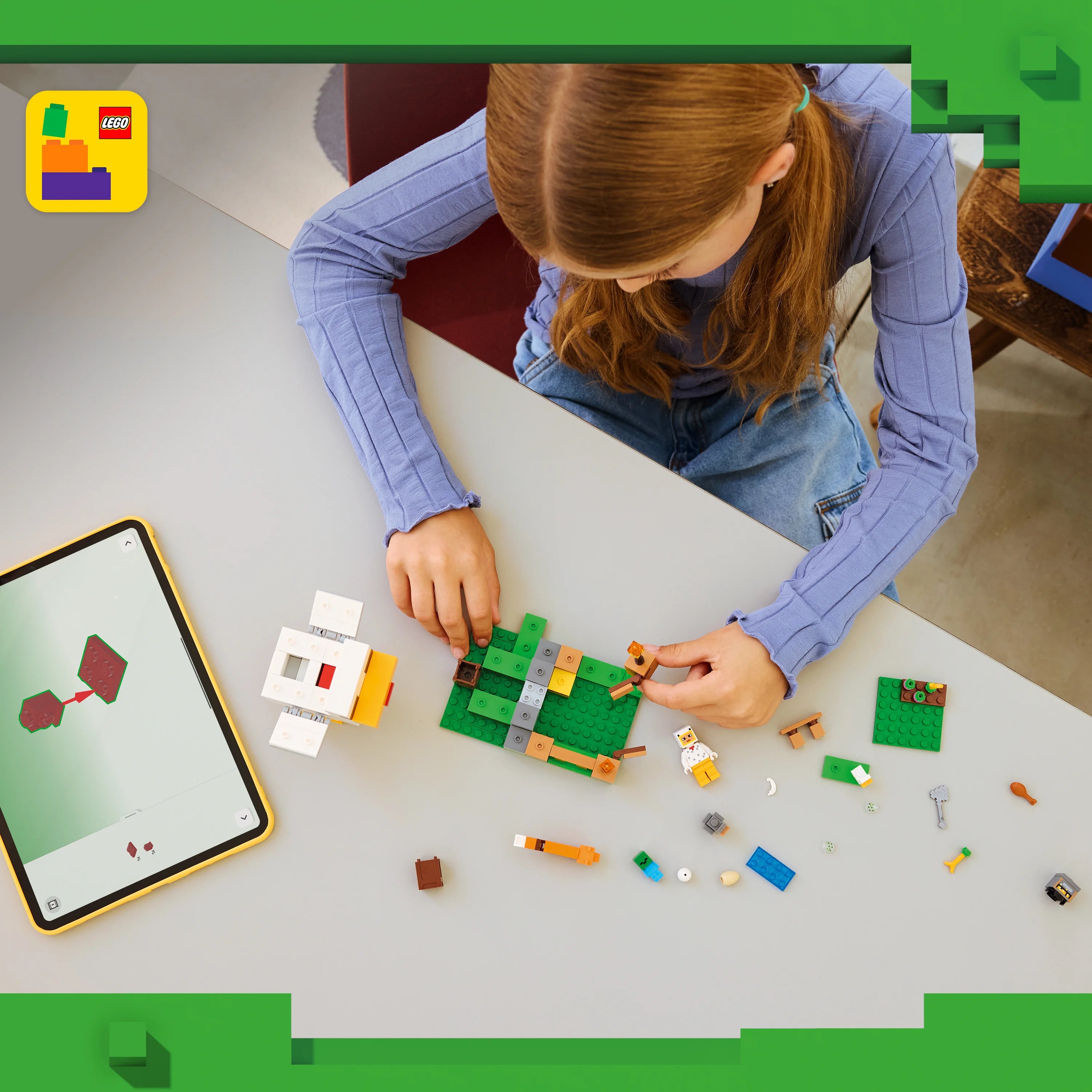 LEGO Minecraft Chicken Farm Gaming Toy 21585