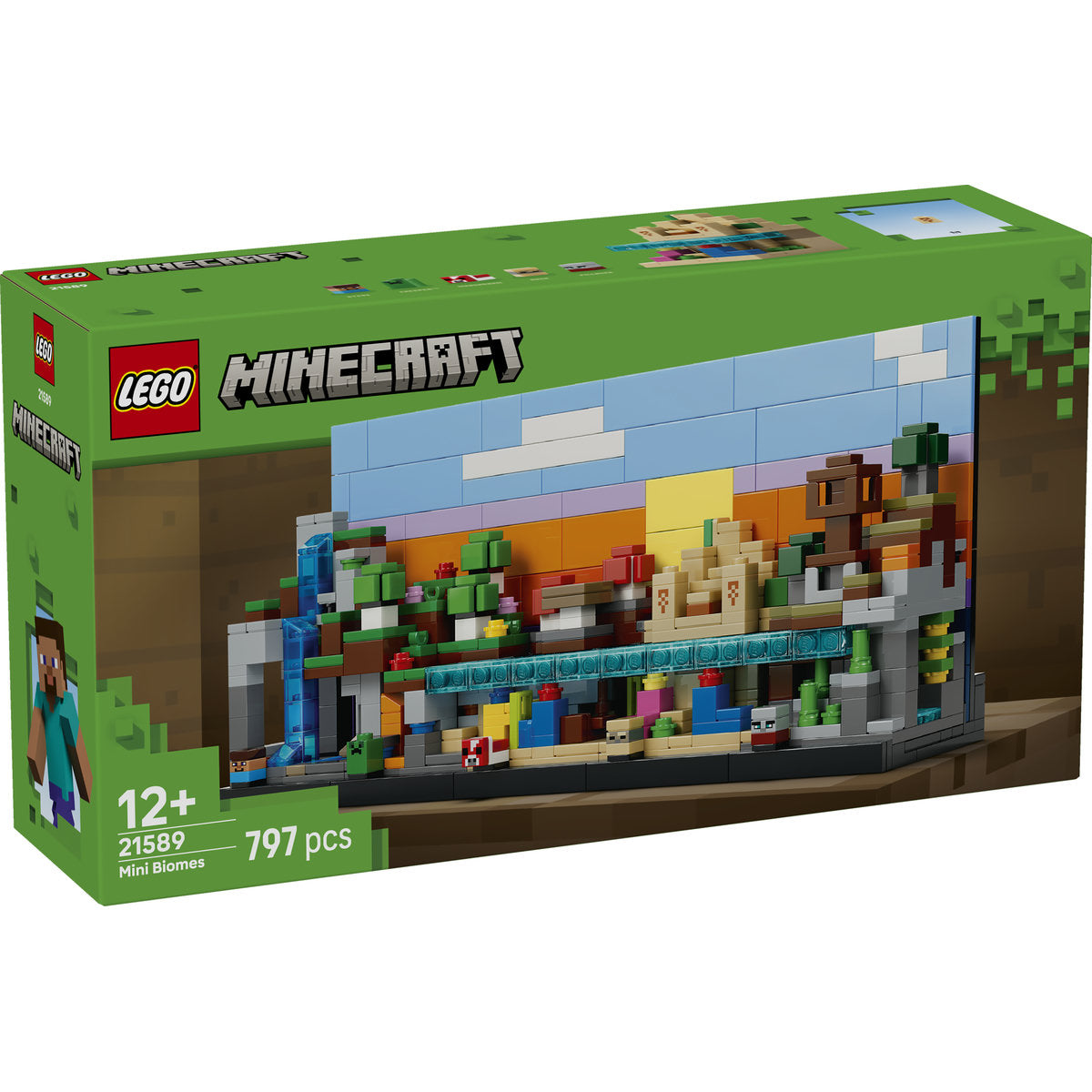 LEGO Minecraft Mini Biomes Building Toy 21589